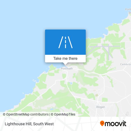 Lighthouse Hill map