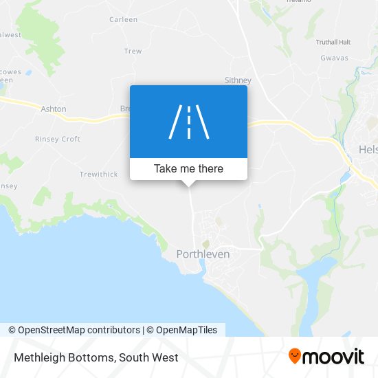 Methleigh Bottoms map