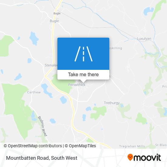 Mountbatten Road map