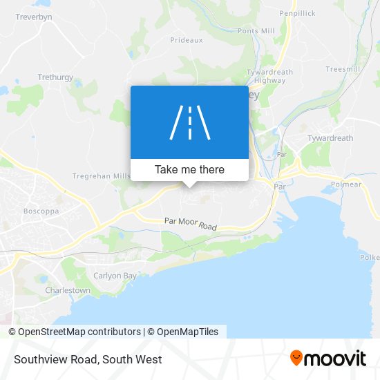 Southview Road map