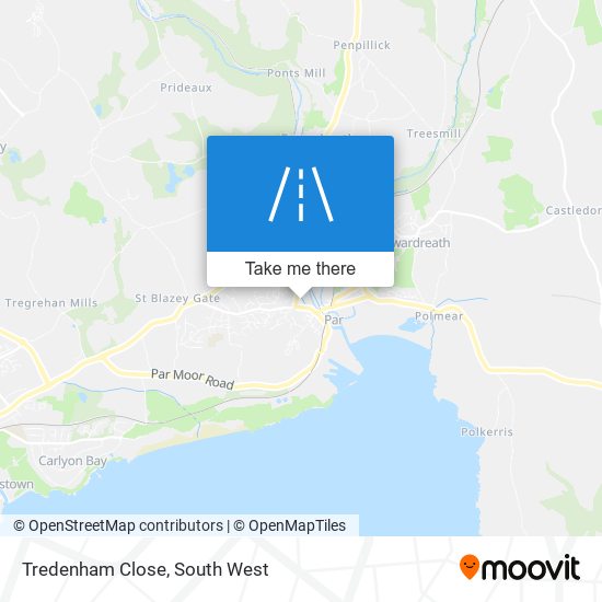 Tredenham Close map