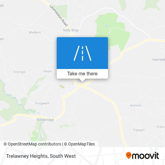 Trelawney Heights map