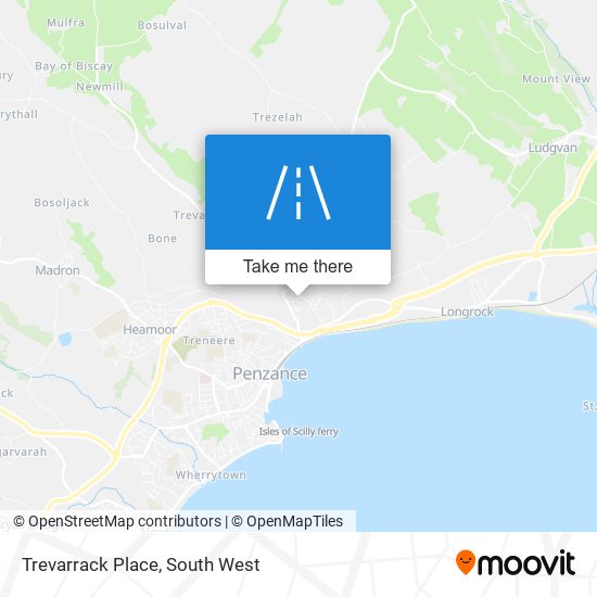 Trevarrack Place map