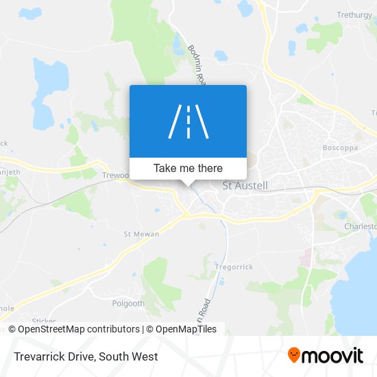 Trevarrick Drive map