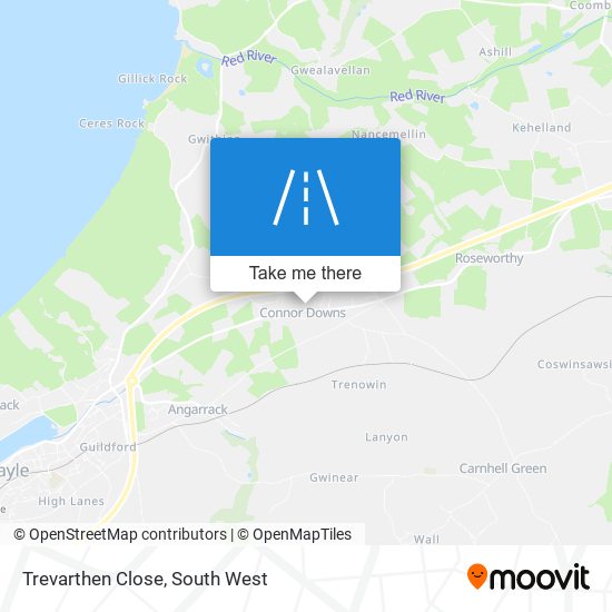 Trevarthen Close map