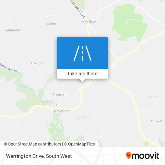 Werrington Drive map
