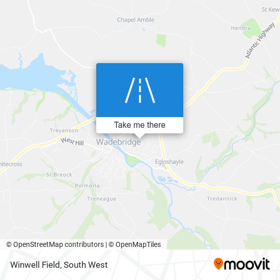 Winwell Field map