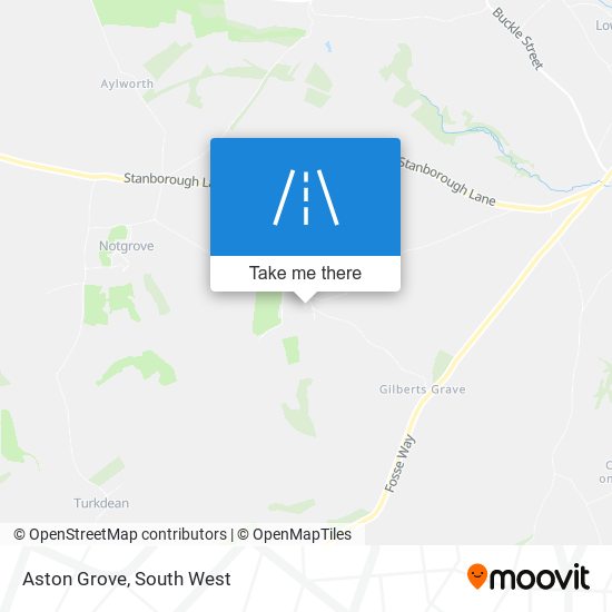 Aston Grove map