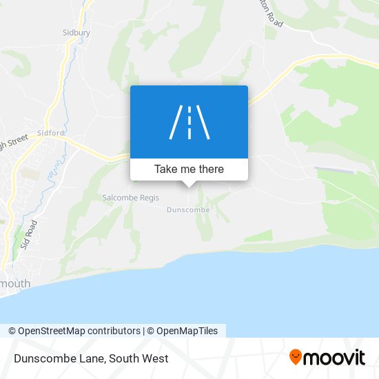 Dunscombe Lane map