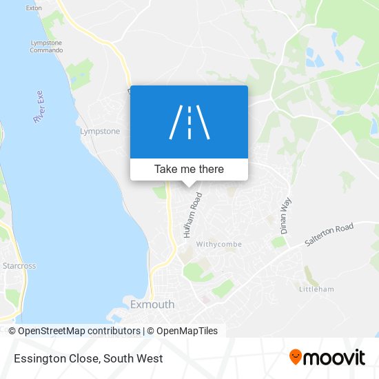 Essington Close map