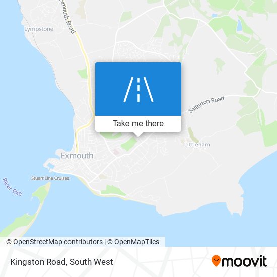 Kingston Road map