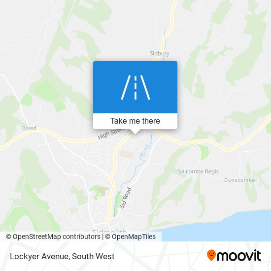 Lockyer Avenue map