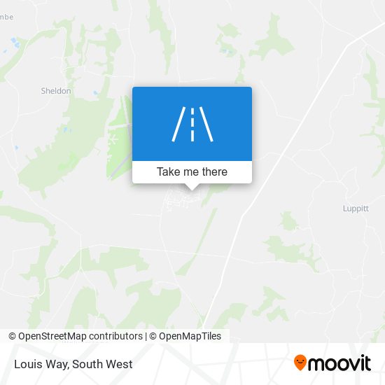 Louis Way map