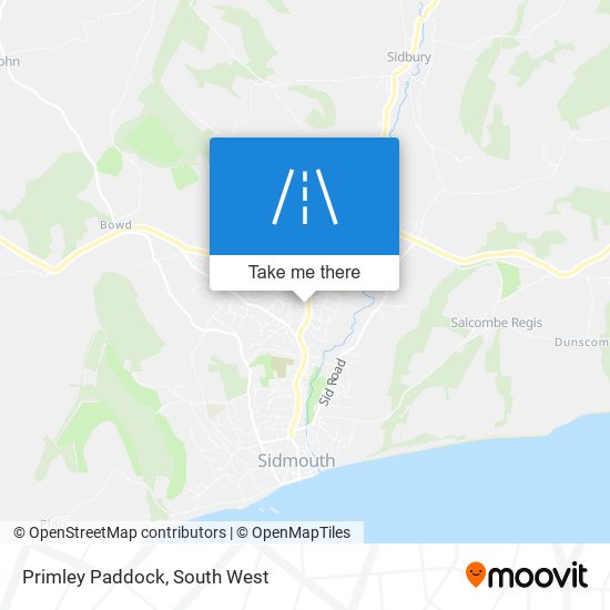 Primley Paddock map