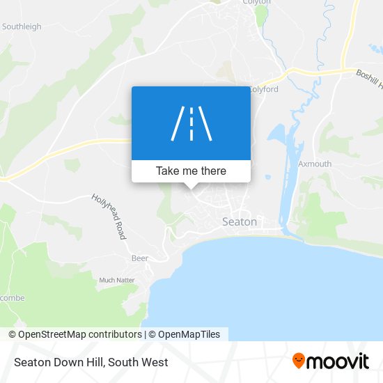 Seaton Down Hill map