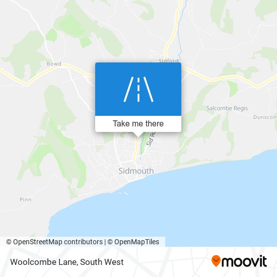 Woolcombe Lane map