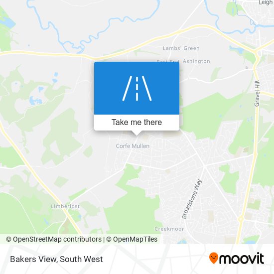 Bakers View map