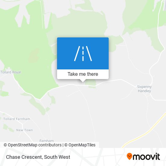 Chase Crescent map