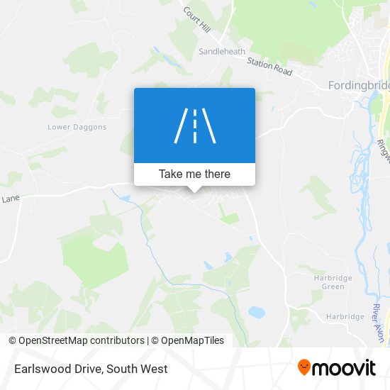 Earlswood Drive map