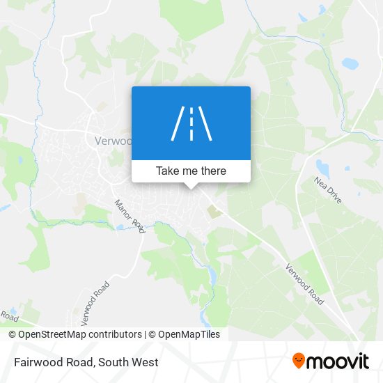 Fairwood Road map