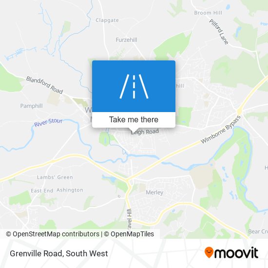 Grenville Road map