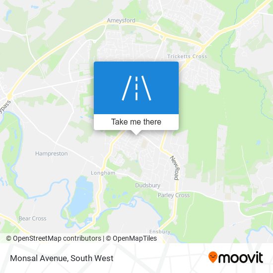 Monsal Avenue map