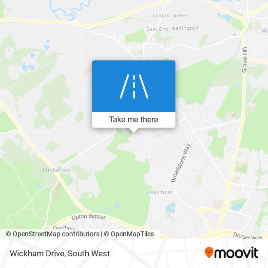 Wickham Drive map