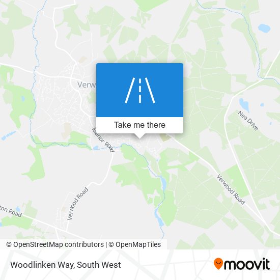 Woodlinken Way map