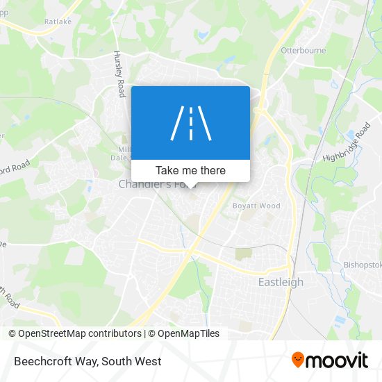 Beechcroft Way map