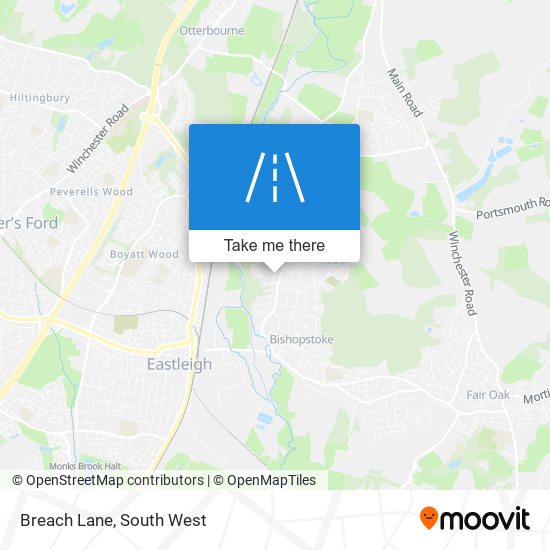 Breach Lane map