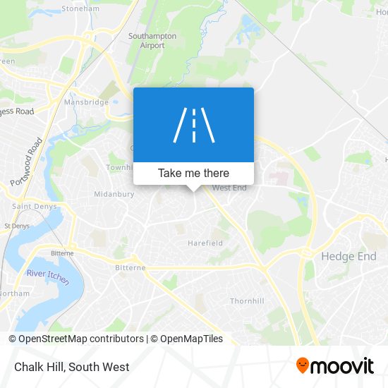 Chalk Hill map