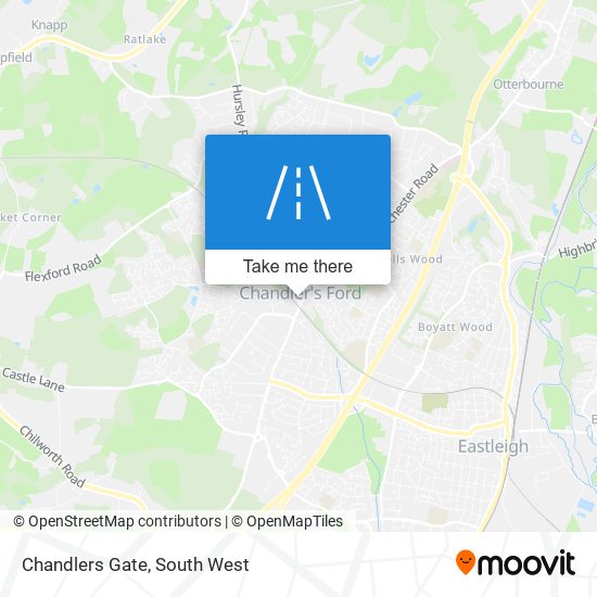 Chandlers Gate map