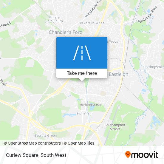 Curlew Square map