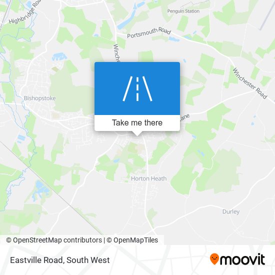 Eastville Road map