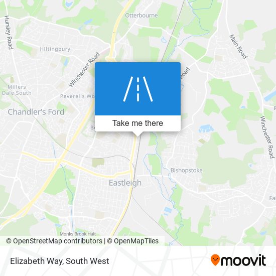 Elizabeth Way map