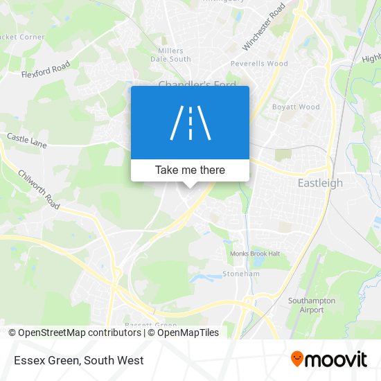 Essex Green map