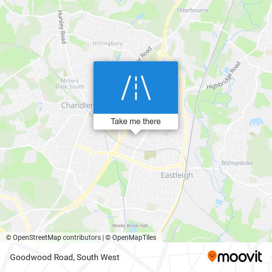 Goodwood Road map
