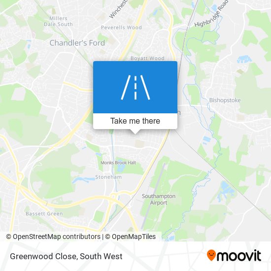 Greenwood Close map
