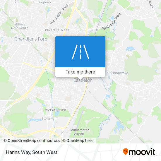 Hanns Way map