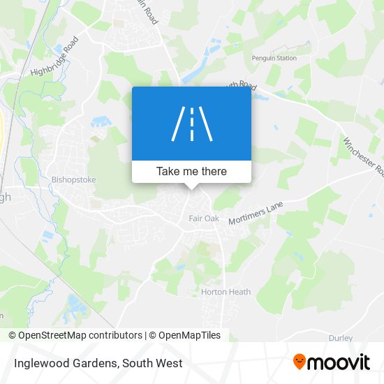 Inglewood Gardens map