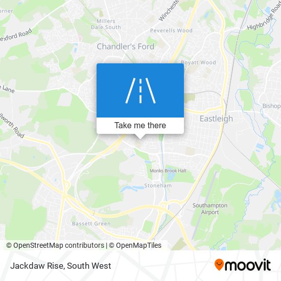 Jackdaw Rise map
