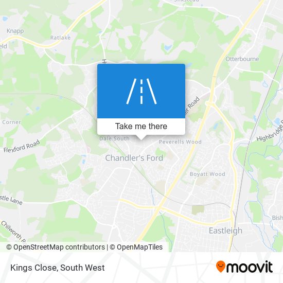 Kings Close map