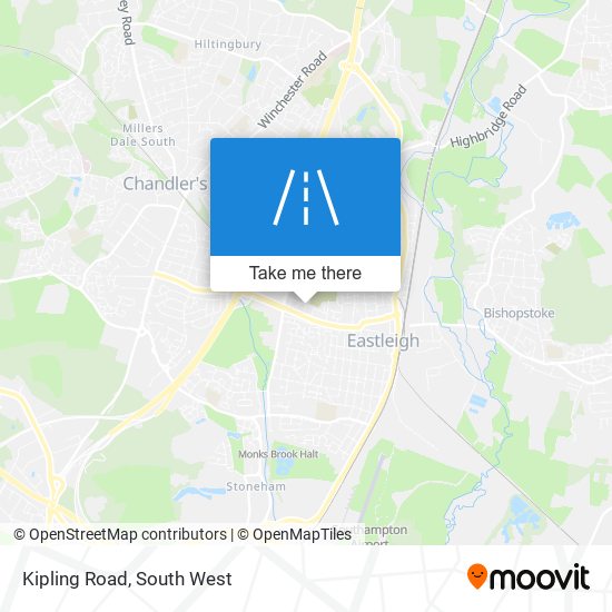 Kipling Road map