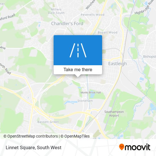 Linnet Square map