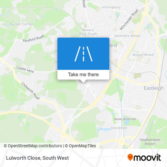 Lulworth Close map