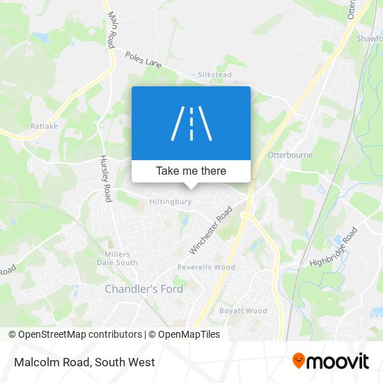 Malcolm Road map