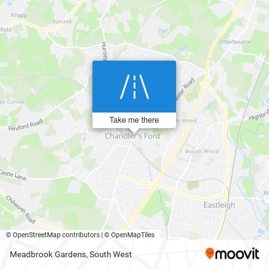 Meadbrook Gardens map
