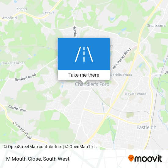 M'Mouth Close map