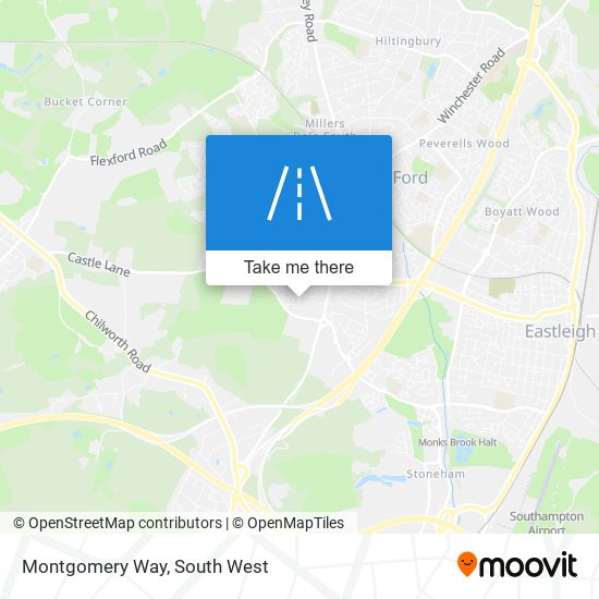 Montgomery Way map