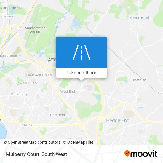 Mulberry Court map